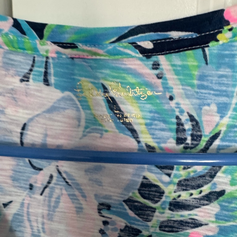 Lilly Pulitzer Tropical Print Tee